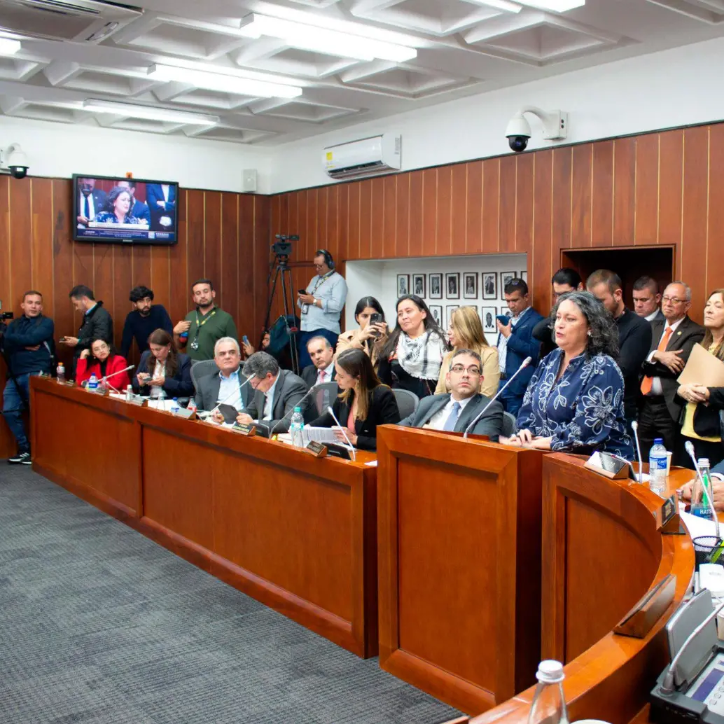 Comisión Cuarta aprobó en tercer debate a la reforma laboral. FOTO: Cortesía Angélica Lozano