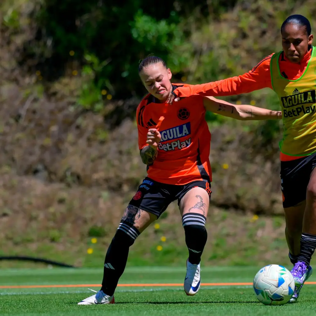 Ana María Guzmán y Mary José Álvarez son dos de las caras nuevas que tiene el equipo Tricolor en la Copa América. <span class="mln_uppercase_mln">FOTO</span> <b><span class="mln_uppercase_mln">cortesía fcf</span></b>
