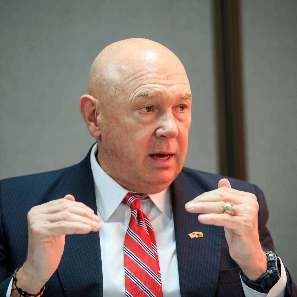 <p>John McNamara es veterano del Ejército de EE.UU. y fungió como consejero político en las negociaciones de paz del gobierno colombiano con las Farc.</p><p><span class="mln_uppercase_mln">FOTO</span> <b><span class="mln_uppercase_mln">camilo suárez</span></b></p>