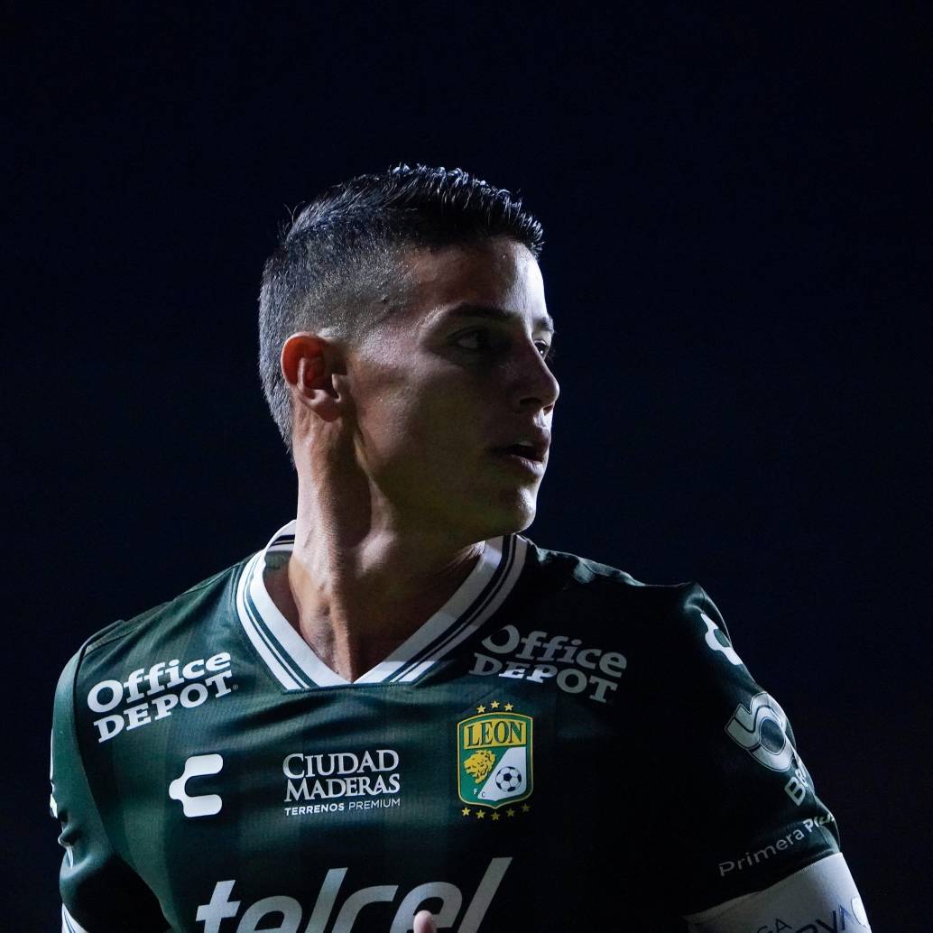 James Rodríguez llegó al León de México en enero del 2025. Su contrato finaliza en diciembre. Foto: tomada del x de @clubleonfc