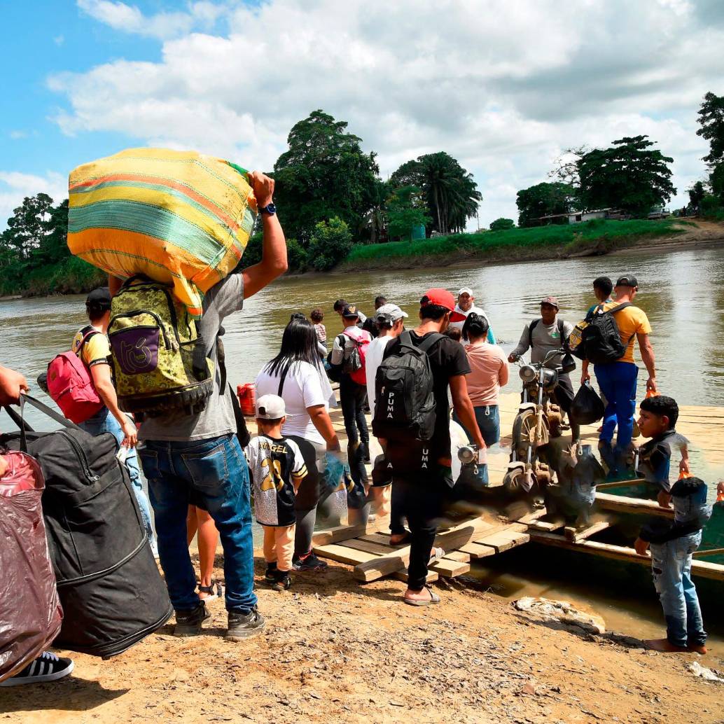 En Antioquia ya van más de 2.000 familias desplazadas este año. FOTO SCHNEYDER MENDOZA /AFP/GETTY. 