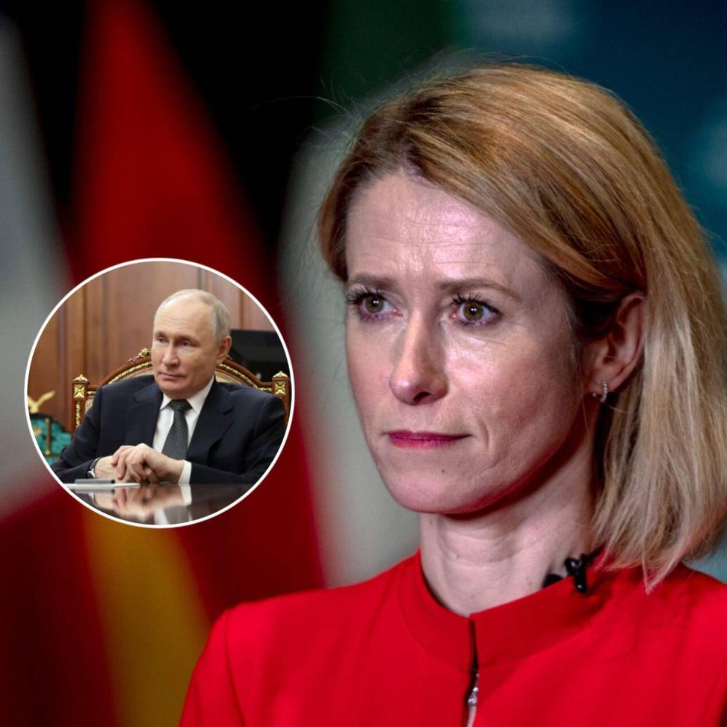 Kaja Kallas, jefa de la diplomacia de la Unión Europea, le respondió a Putin sobre la exigencia para que no se sigan entregando armas a Ucrania. Fotos: AFP y Getty Images