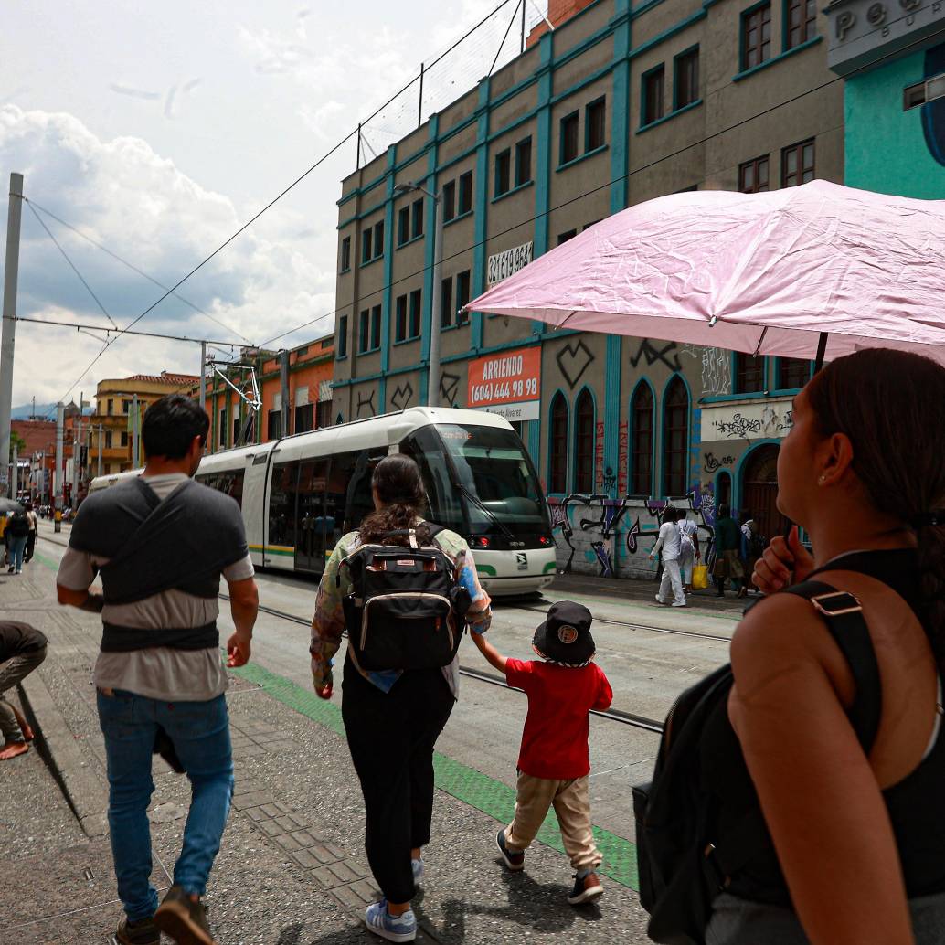Por estos días en Medellín también se han sentido las altas temperaturas. FOTO Manuel Saldarriaga