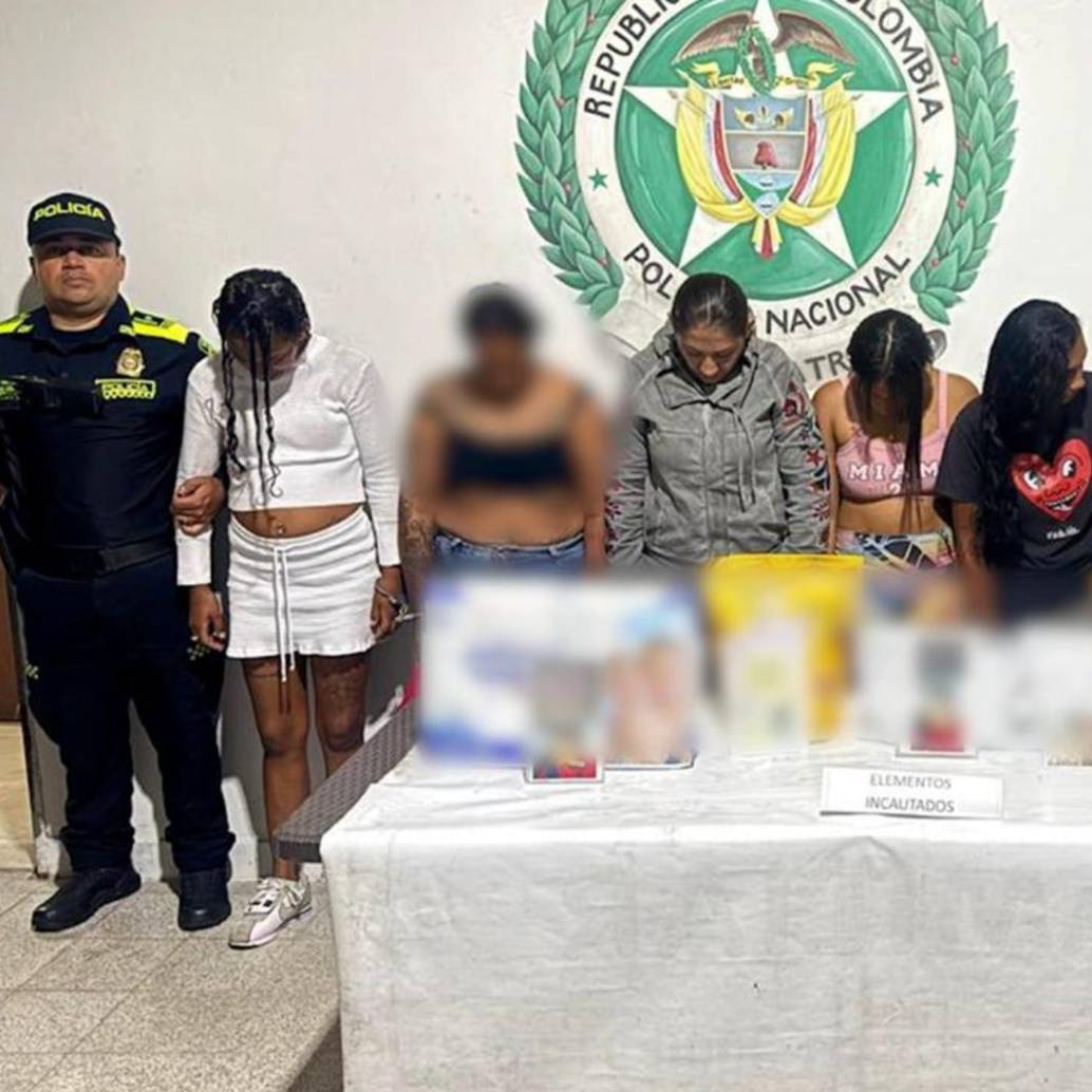 La justicia colombiana condenó a seis venezolanos y una colombiana por usar a niños embera para mendigar en Medellín. Foto: cortesía Fiscalía General de la Nación.