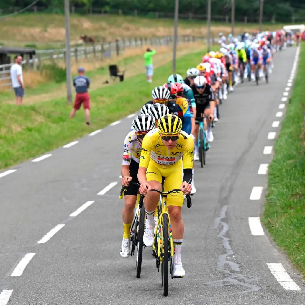 Tadej Pogacar defenderá el título en la competencia de ruta. FOTO GETTY