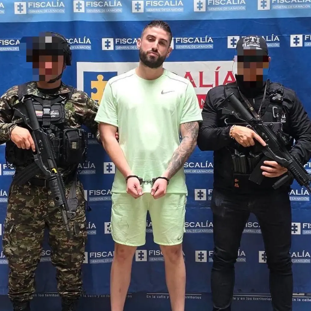 Capturado en Medellín por presunto lavado de activos. Foto: Pedro Arnulfo Sánchez S. @PedroSanchezCol