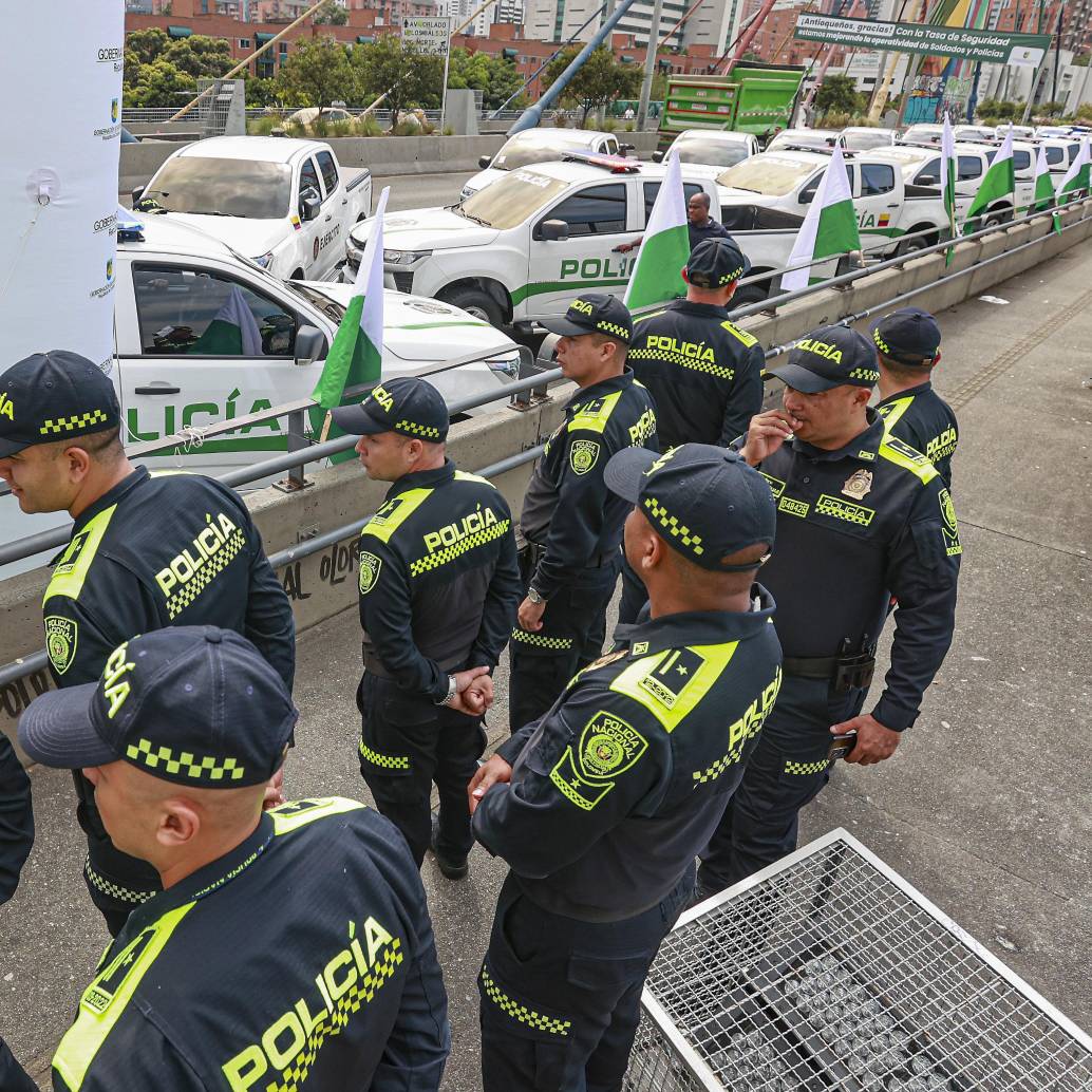 Imagen de referencia de la Fuerza Pública en Antioquia. Foto: Manuel Saldarriaga.