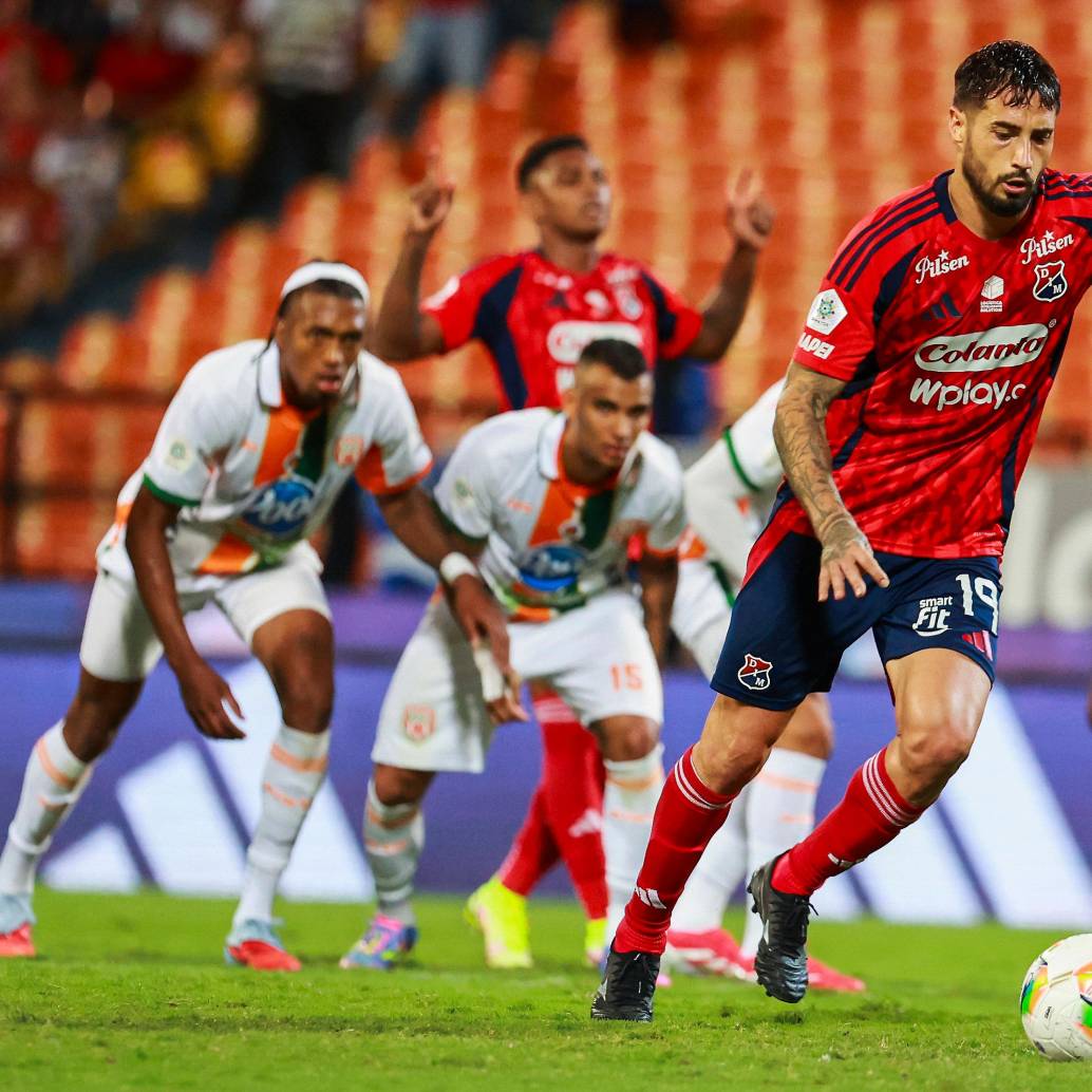 Independiente Medellín retoma agenda luego de su partido aplazado frente a Águilas. FOTO MANUEL SALDARRIAGA