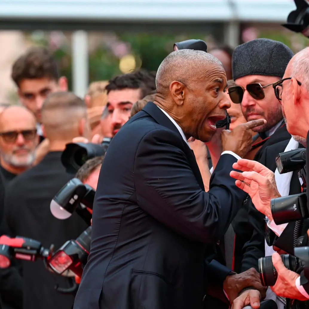 Denzel Washington discutió con un fotógrafo en el Festival de Cannes. FOTO Getty