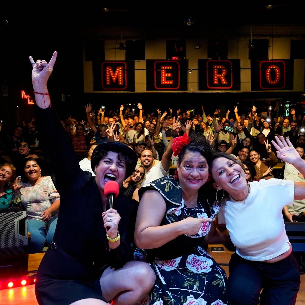 El 9 de enero, Zulima Ochoa (derecha). Lina Adarme (centro). Estefania Useche (izquierda), abrieron el festival. La programación irá hasta el final de mes y tendrá invitados nacionales. FOTO cortesía mero festival 