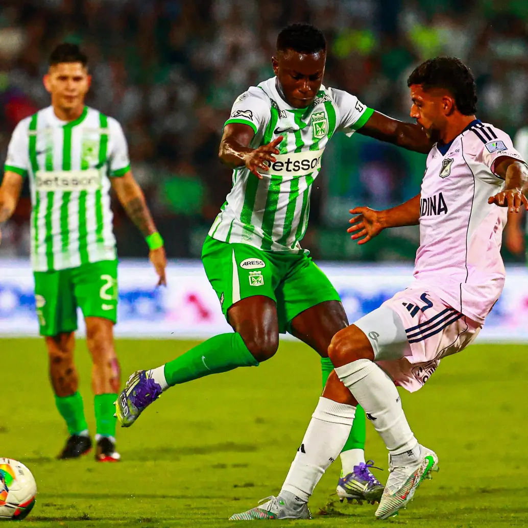 Atlético Nacional y Milonarios se medirán en la Sudamericana 2026. Foto: Manuel Saldarriaga Quintero.