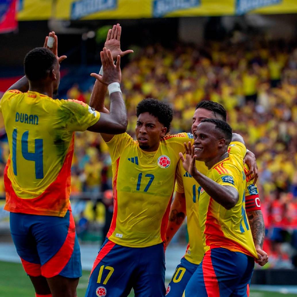 La Selección Colombia se ubica en la sexta posición con 19 puntos, la última plaza que da cupo directo al Mundial. FOTO: Juan Antonio Sánchez