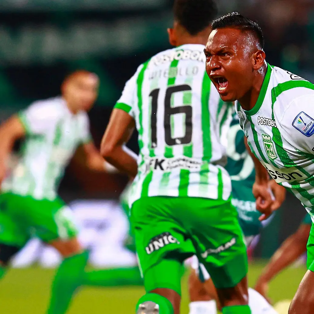 Alfredo Morelos, uno de los mejores jugadores de Atlético Nacional en la actualidad. Foto: Manuel Saldarriaga Quintero.