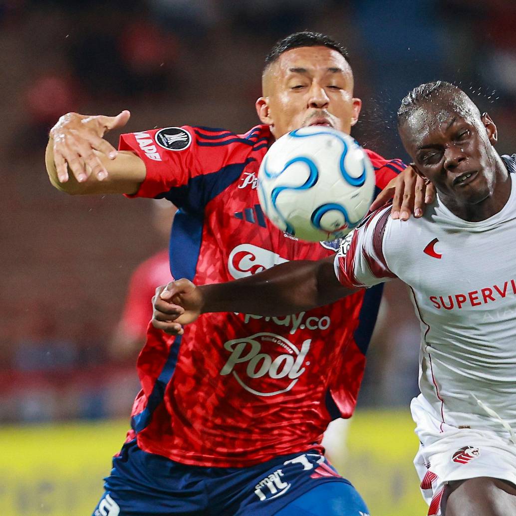 Tras igualar 1-1 con Estudiantes en el Atanasio, el DIM tendrá un reto importante este jueves frente a Flamengo. FOTO MANUEL SALDARRIAGA