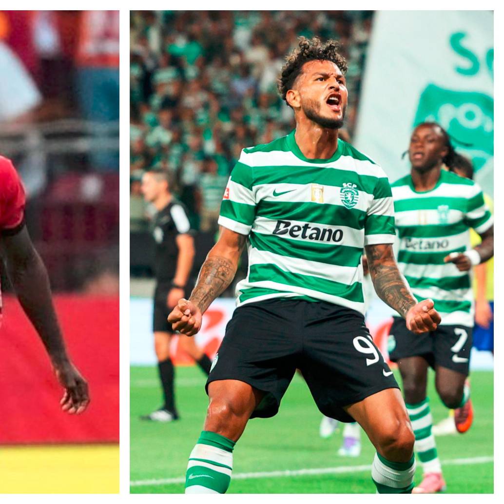 Dávinson Sánchez y Luis Suárez vivieron una jornada de contrastes en la Champions. FOTOS TOMADAS DE X