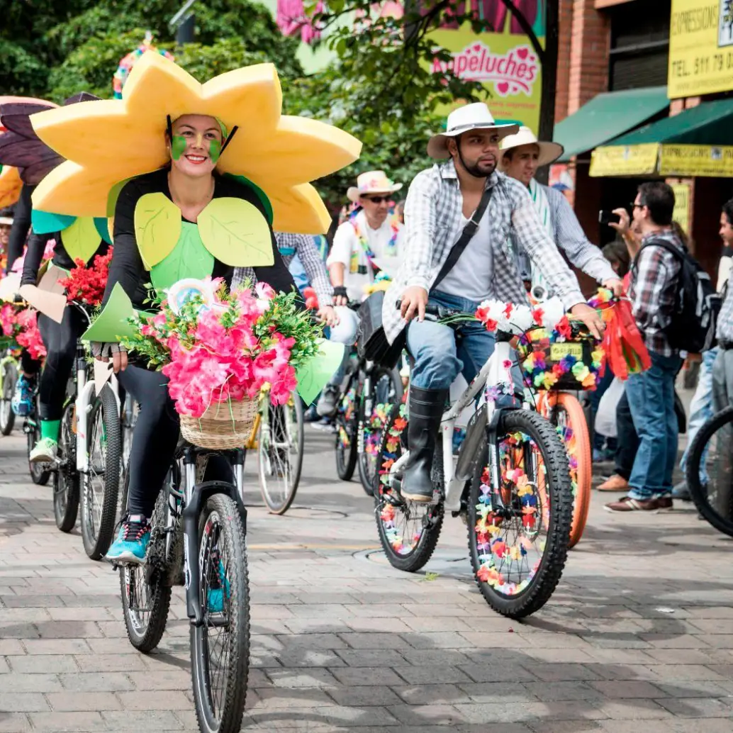 El desfile de bicicletas será el sábado 2 de agosto, a las 2:00 p. m., en el Parque de los Pies Descalzos. Foto Manuel Saldarriaga. 