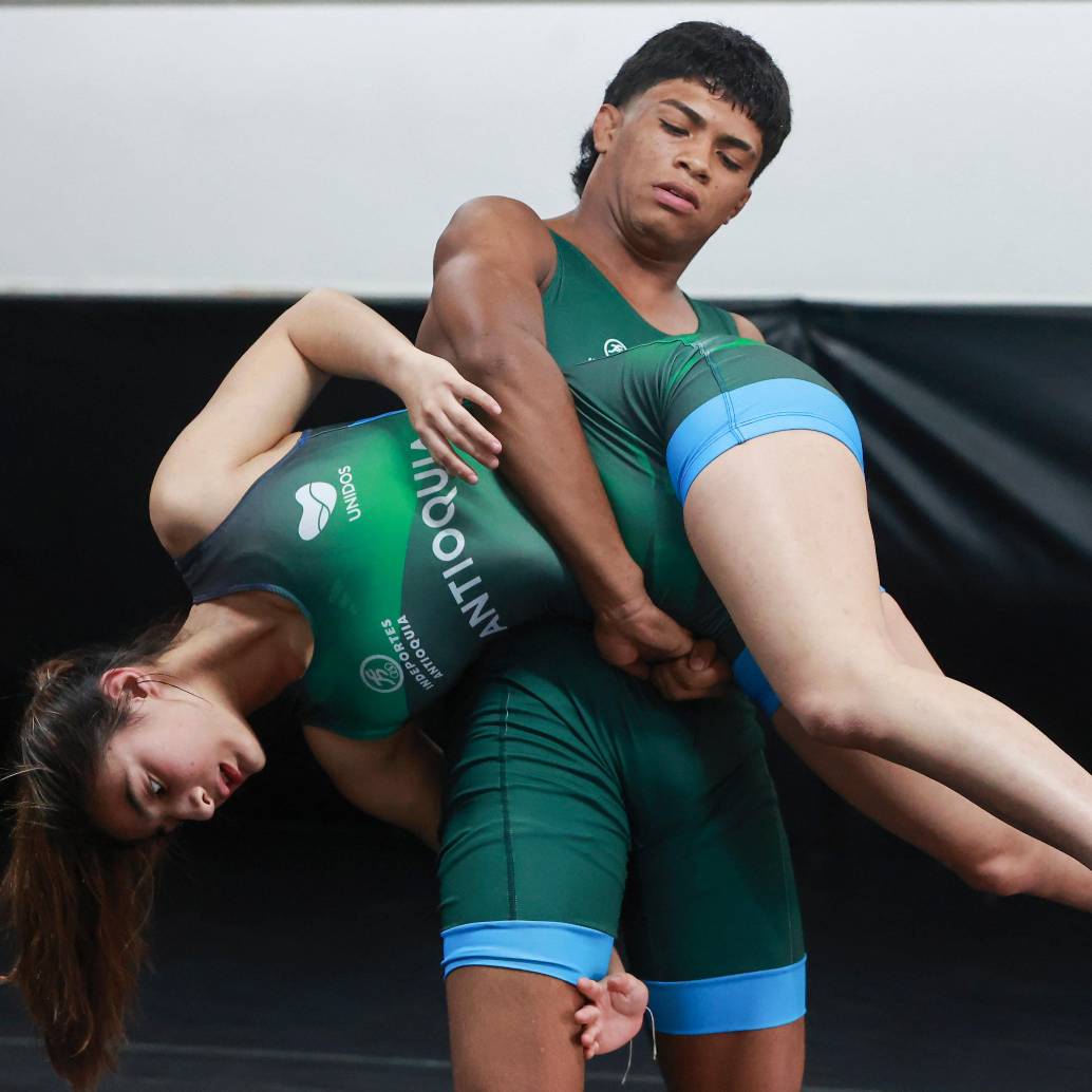 Kevin Gómez, el antioqueño con corazón de luchador y alma de campeón. FOTO MANUEL SALDARRIAGA
