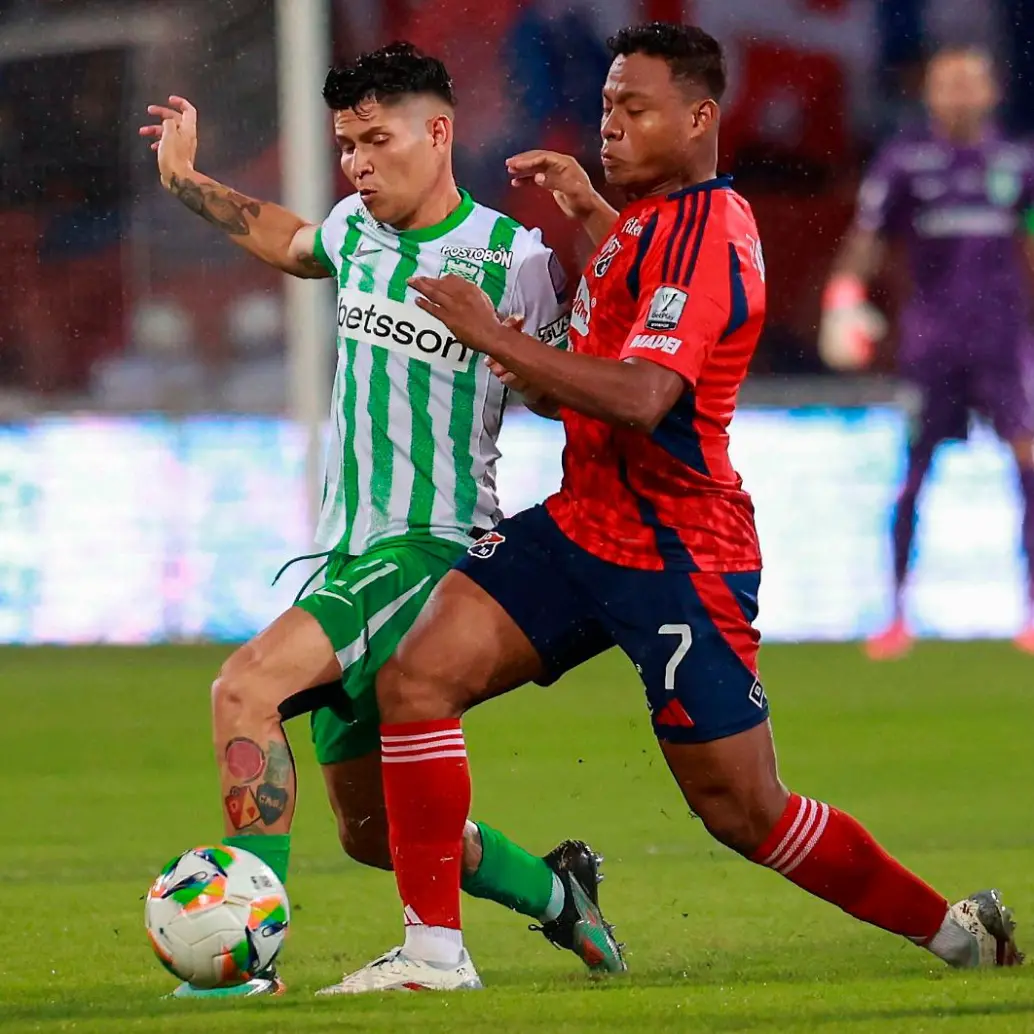 Atlético Nacional e Independiente Medellín llegan parejos a la final de la Copa BetPlay. Foto: Camilo Suárez. 