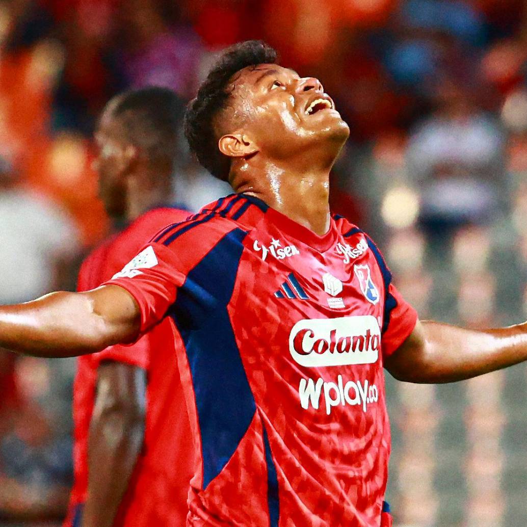 Léider Berrío, una de las figuras de la actual plantilla del DIM. Foto: Manuel Saldarriaga Quintero.