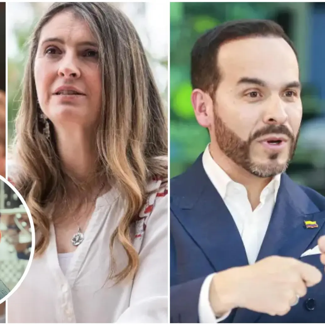 Ante la ausencia de debates tradicionales entre los tres candidatos que encabezan las encuestas, la plataforma Kick se perfila como el escenario definitivo para el contraste de ideas. FOTO: Camilo Suárez, Manuel Saldarriaga, Getty y redes sociales @westcol