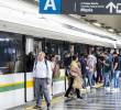 El Metro inspecciona la integridad de su infraestructura tras el sismo de este lunes. Foto: Jaime Pérez Munévar.