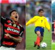 Jorge Carrascal, Anthony de Ávila y Rafael Santos Borré son los tres únicos colombianos que han marcado en semifinales de Copa Libertadores. Fotos: GETTY @fcpbiblio