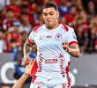 Juan Fernando Quintero se lesionó de su rodilla izquierda y estará por fuera de las canchas varios días. FOTO: Tomada de X @AmericadeCali