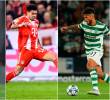 Davinson Sánchez, Luis Díaz y Luis Javier Suárez en la agenda de Champions este miércoles 22 de octubre. Fotos: GETTY
