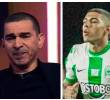 Víctor Aristizábal se emocionó con el debut profesional de su hijo Emilio. FOTOS CAPTURA DE PANTALLA ESPN Y NACIONAL