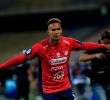 El volante antioqueño Diego Moreno ingresó desde el banco de suplentes y anotó el gol con el que Medellín se impuso en la segunda fecha del Clausura. Foto: Camilo Suárez