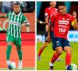 En la imagen aparecen Cristian “Chicho” Arango, de Nacional, y Juan Fernando Quintero, del Medellín. FOTOS CAMILO SUÁREZ Y MANUEL SALDARRIAGA