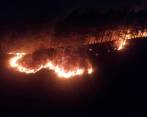El incendio en el Quitasol fue reportado hacia las 8:15 de la noche de este 24 de diciembre. FOTO Cortesía