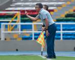 El técnico Juan Carlos Osorio durante el encuentro frente al Tolima. FOTO DIMAYOR