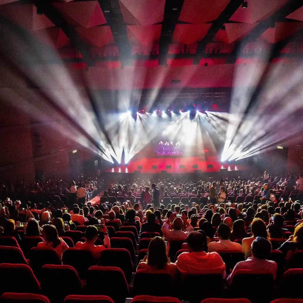El Teatro de la Universidad de Medellín cerrará temporalmente para modernizar su sistema acústico, aire y sillas. FOTO: Andrés Camilo Suárez