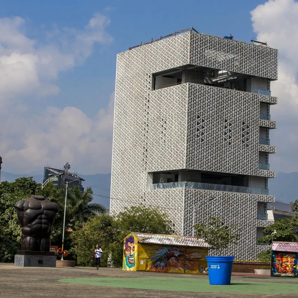 Edificación del Edu Empresa de Desarrollo Urbano de Medellín. Fecha de evento: 28/02/2018. Foto: Jaime Pérez Munévar