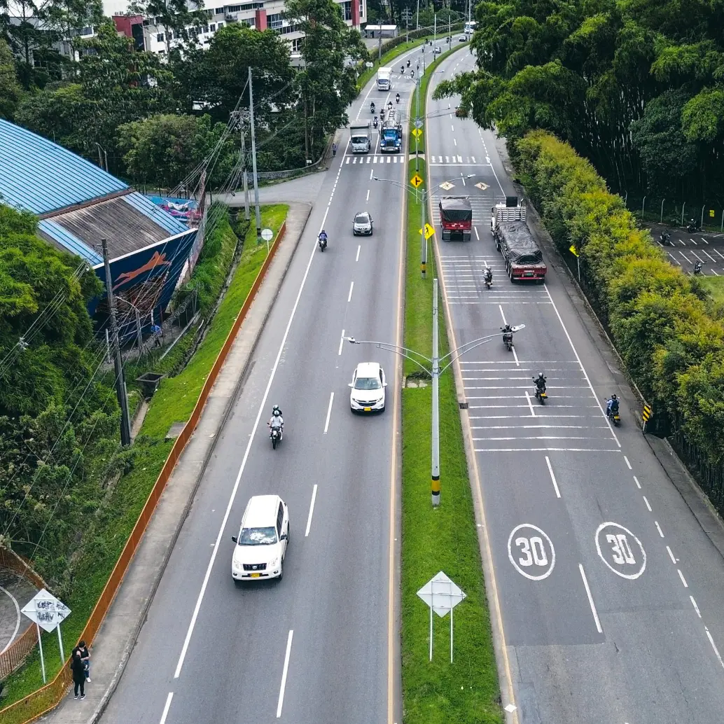 En la variante a Caldas se han presentado este año 23 siniestros viales. FOTO: Manuel Saldarriaga Quintero