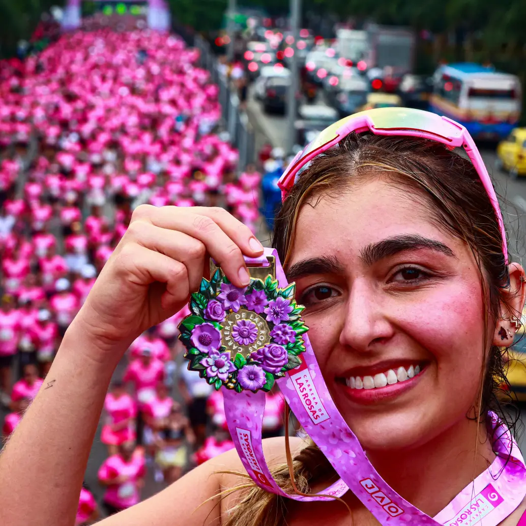 Perfecta combinación en lo ambiental como en la buena salud se vivió en esta gran carrera de las Rosas. Foto: Manuel Saldarriaga Quintero.
