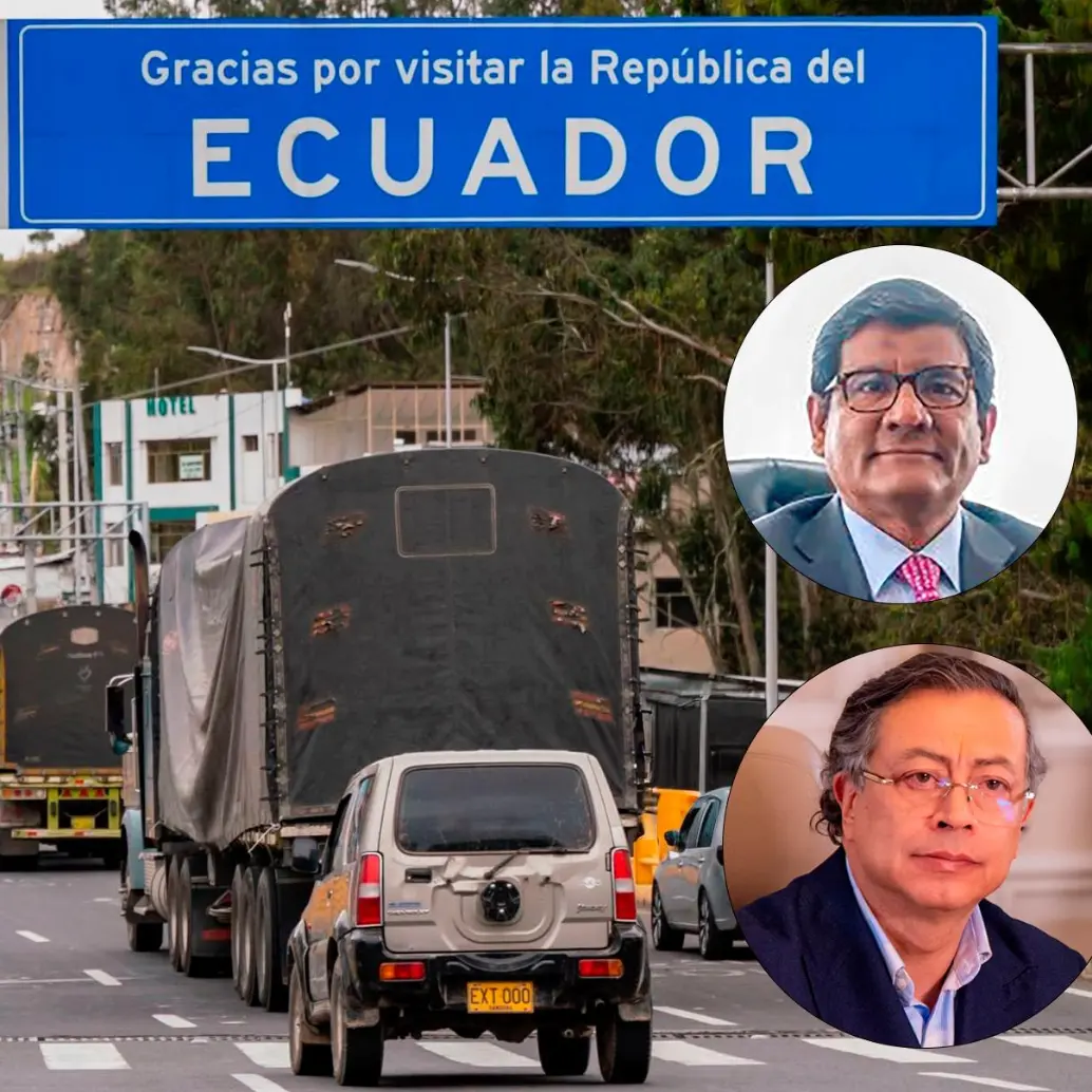 Ecuador espera que Colombia reduzca los aranceles tras la flexibilización de medidas comerciales. FOTO: AFP y Presidencia