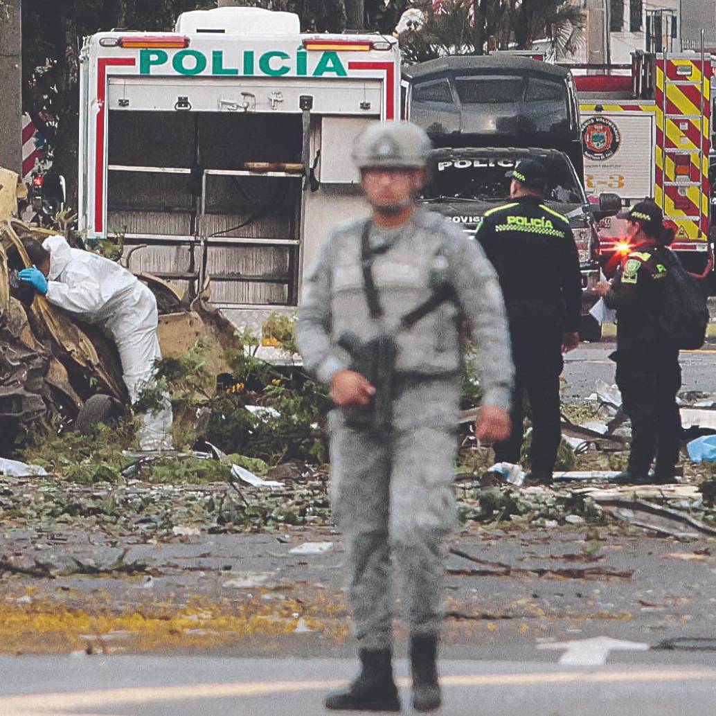 Durante 2025 las acciones terroristas pasaron de 1.126 a 1.273, un crecimiento que responde a una estrategia de visibilidad simbólica, particularmente en el suroccidente del país. FOTO AFP