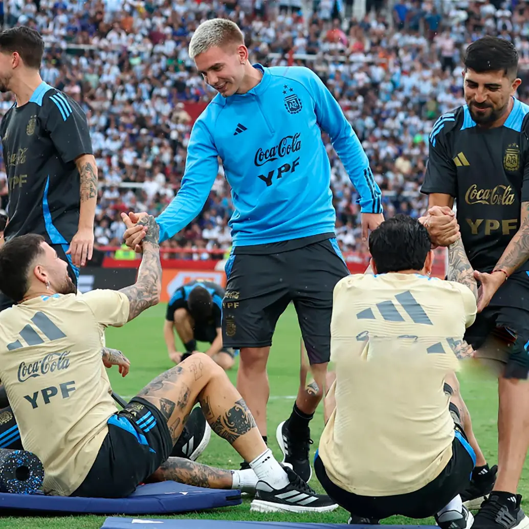 Argentina goza de un buen presente y eso se percibe entre sus jugadores. Ya están prácticamente asegurados para el próximo Mundial. FOTO GETTY