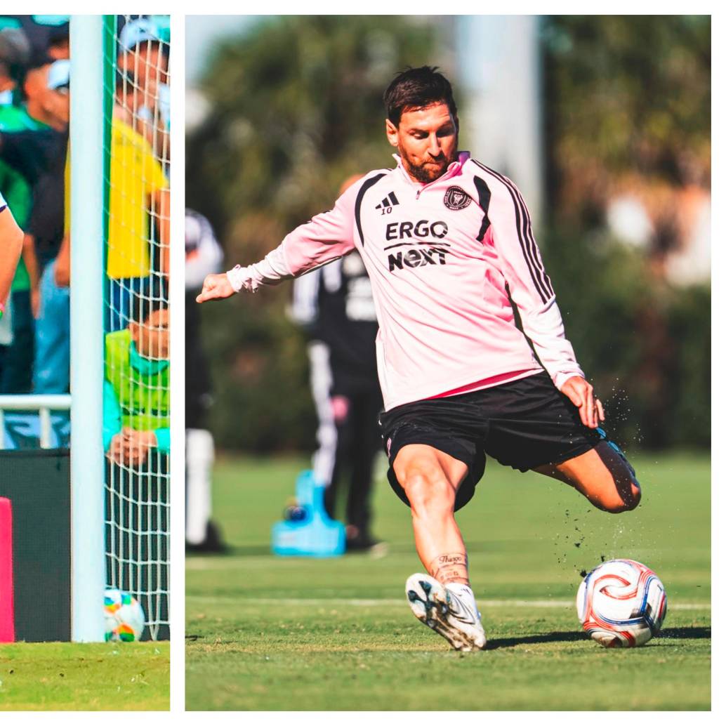 David Ospina y Lionel Messi han tenido recordados duelos durante sus carreras. FOTOS CAMILO SUÁREZ E INTER MIAMI