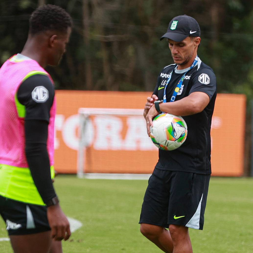 Lucas González prepara el duelo de esta sábado ante Santa Fe. FOTO MANUEL SALDARRIAGA