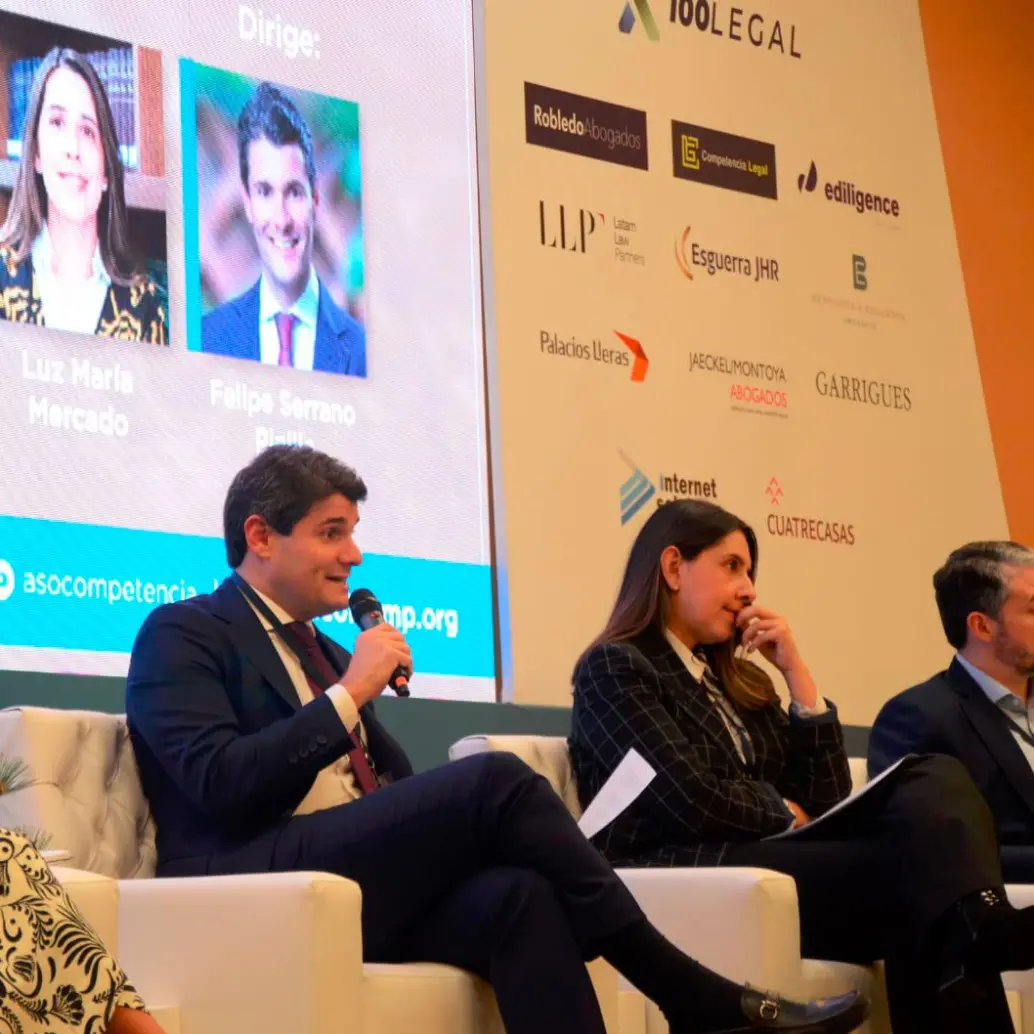 Felipe Serrano lidera la Asociación Colombiana de Derecho de la Competencia FOTO CORTESÍA. 