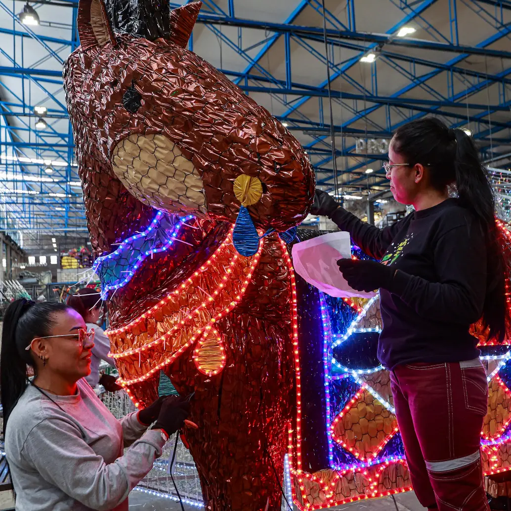 Los municipios ganadores tendrán este diciembre alumbrado navideños por parte de EPM. FOTO: Manuel Saldarriaga