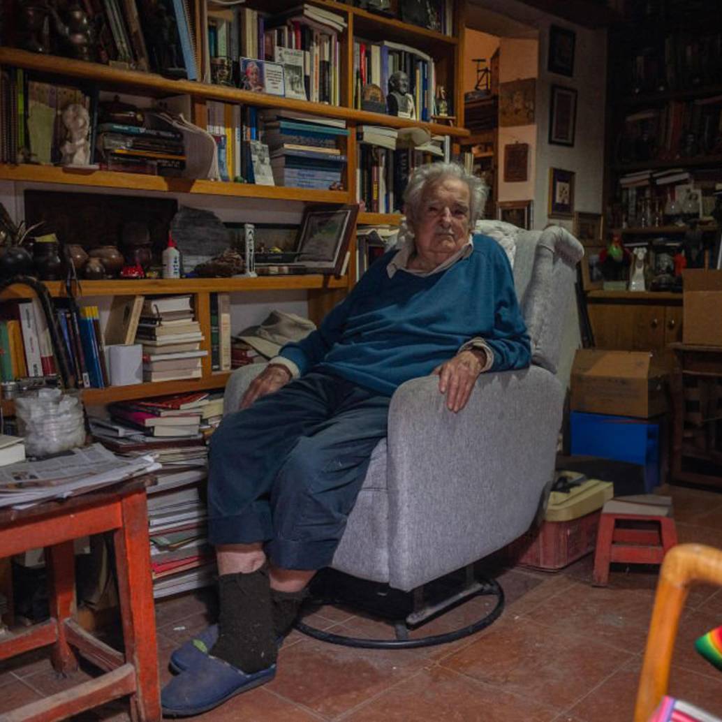 Exguerrillero, presidente de Uruguay entre 2010 a 2015 y una de las figuras más emblemáticas de la izquierda en América Latina, Mujica fue diagnosticado con cáncer de esófago en mayo de 2024.. FOTO: Getty Images