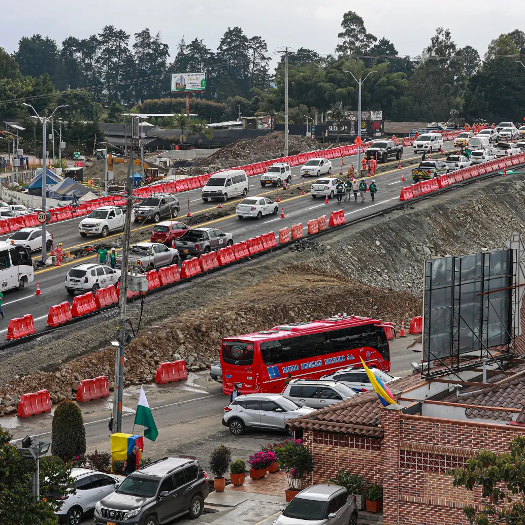 El intercambio vial completo estaría listo en la primera semana de julio. FOTO: MANUEL SALDARRIAGA