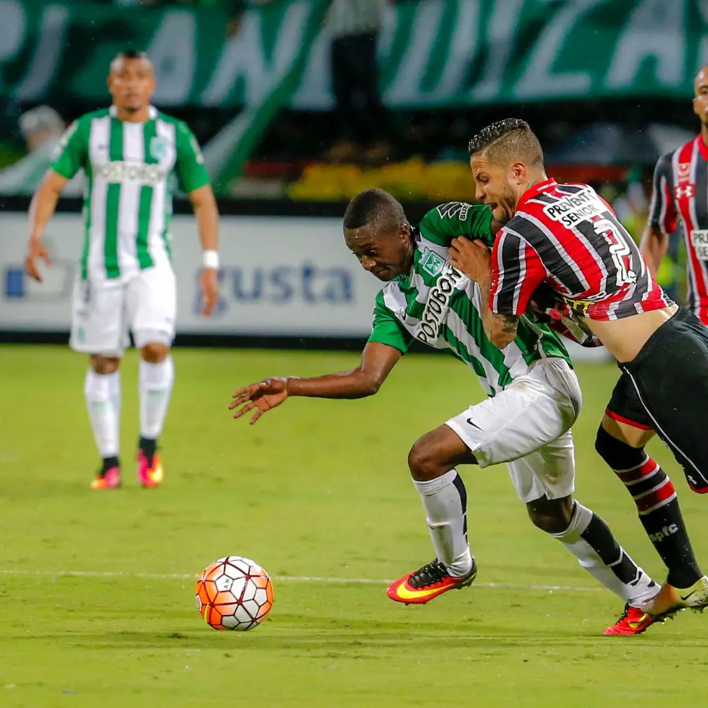 El futbolista Marlos Moreno, de 28 años, es el único de los jugadores de la plantilla actual de Nacional que estuvo en la victoria ante Sao Paulo en 2016. FOTO: JUAN ANTONIO SÁNCHEZ