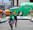 Urián y su primer triunfo en una carrera grande en Colombia. FOTO CORTESÍA ANDERSON BONILLA