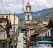 El municipio de Támesis, en el Suroeste antioqueño, fue uno de los más afectados por el temblor. FOTO: Jaime Pérez Munévar