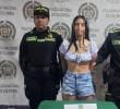Alias Melissa fue capturada en Girardot, Cundinamarca. Foto: Policía Nacional